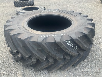 Quantity of (1) Trelleborg 183D TM1060 VF750/70R44 Tires
