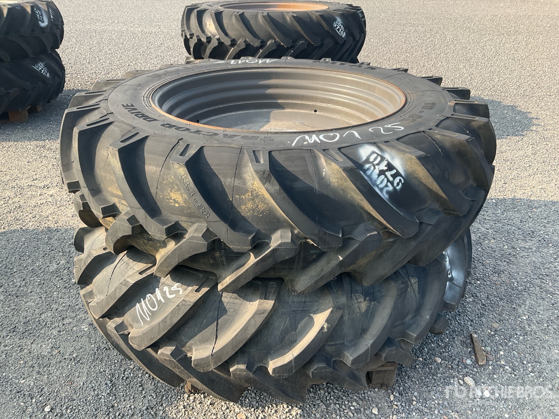 Quantity of (2) Mitas 18,4 -38 F Wheels