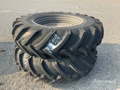 Quantity of (2) Mitas 18,4 -38 F Wheels