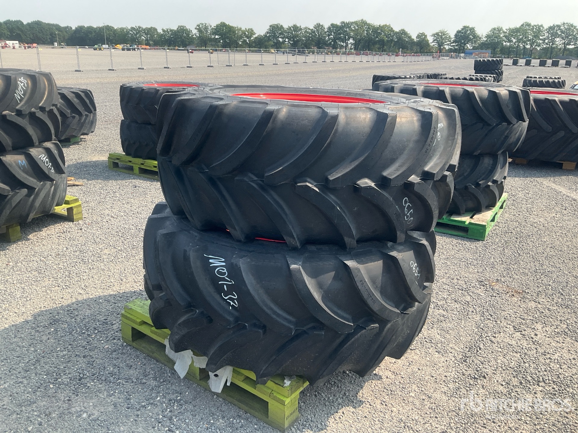 Quantity of (2) Vredestein 150D TRAXION65 540/65R30 Wheels