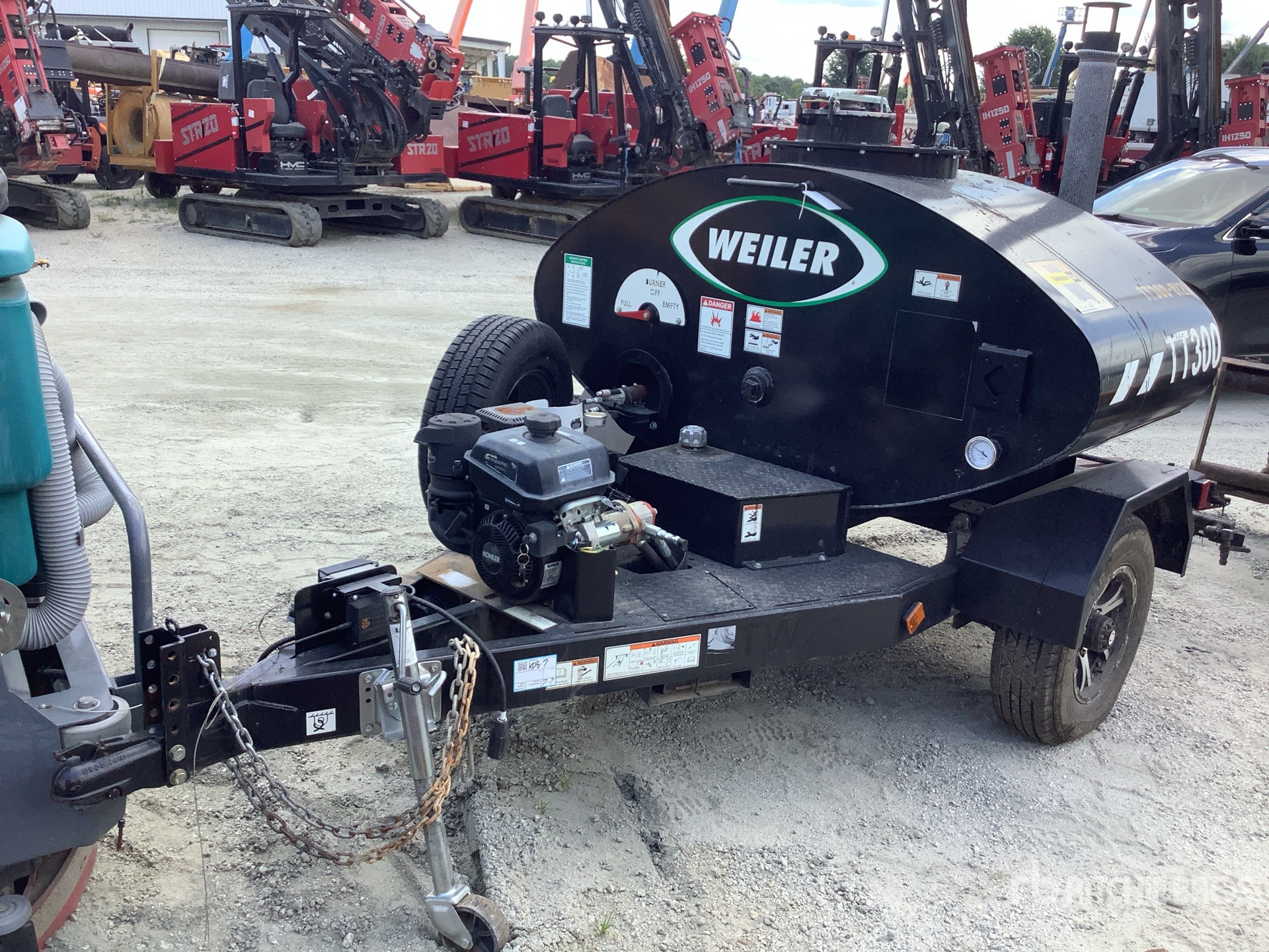 2021 Weiler TT300 S/A Asphalt Distributor Trailer