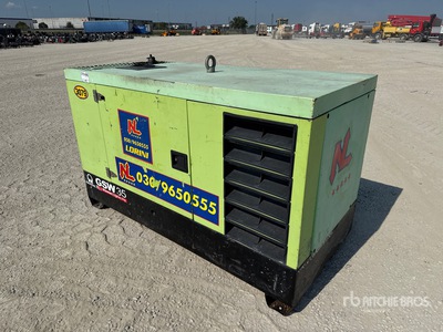 Pramac GSW35 35 kVA Mobile Generator Set