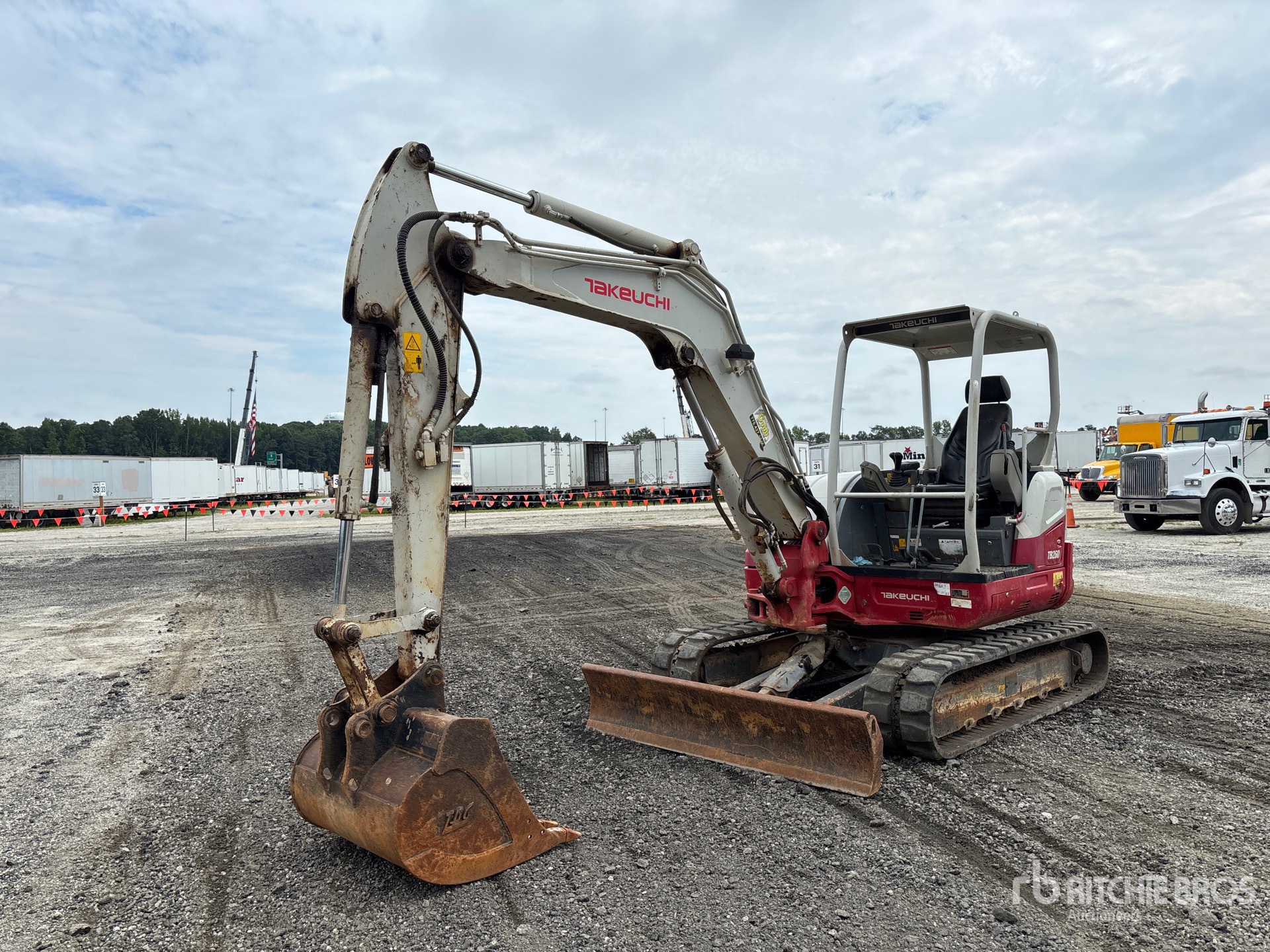 2018 Takeuchi TB260 Mini Excavator