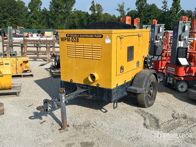 2023 Myers-Seth DD6 Trailer-Mounted Water Pump