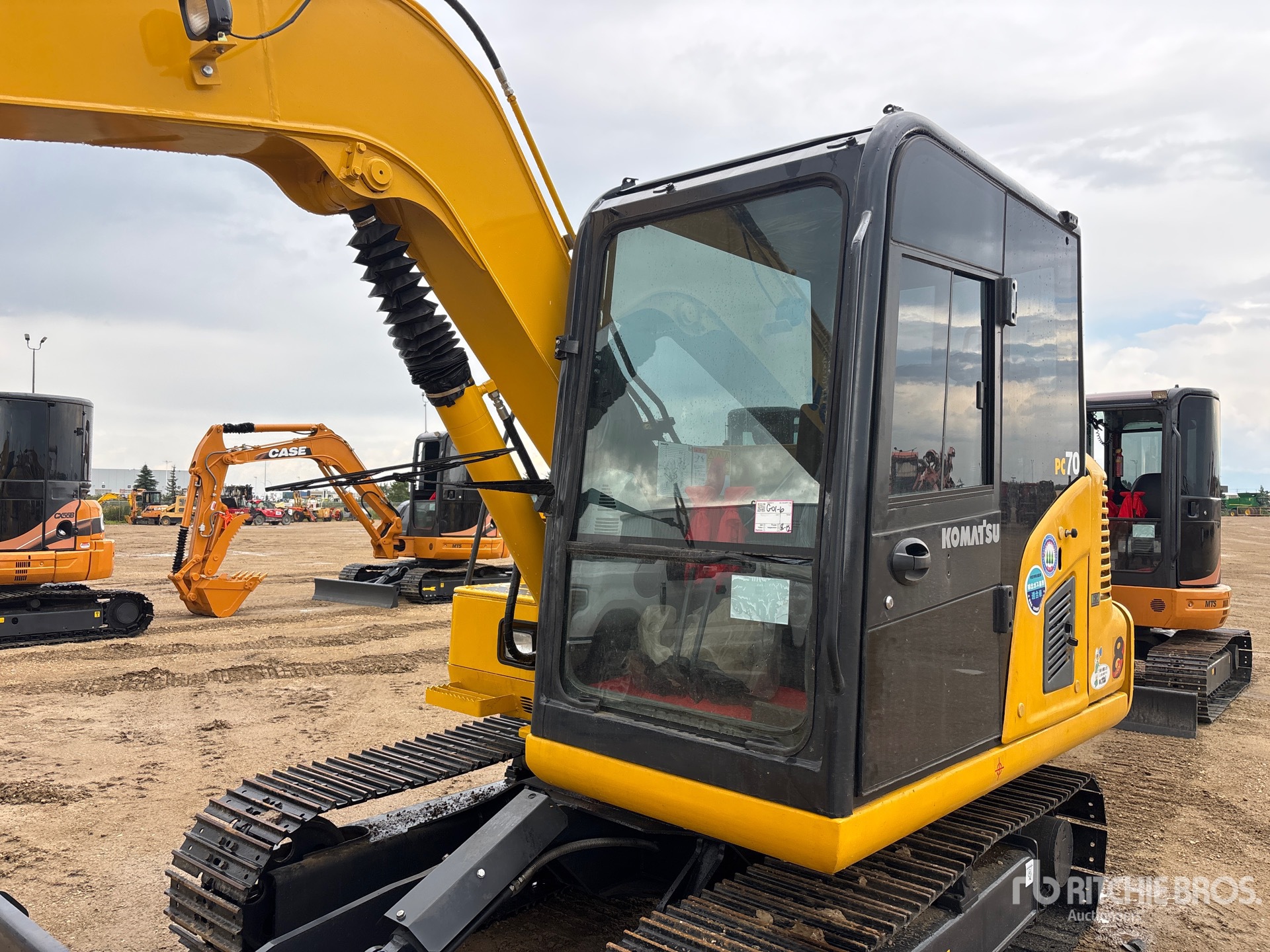2011 Komatsu PC70-8 Tracked Excavator