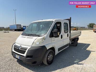 2009 Citroen Jumper Flatbed Truck (Inoperable)
