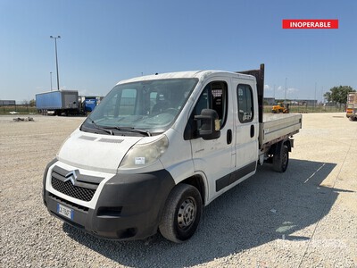 2009 Citroen Jumper Flatbed Truck (Inoperable)