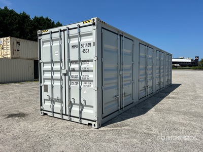 2026 40 ft High Cube Multi-Door Conteneur de stockage