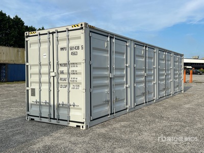 2026 40 ft High Cube Multi-Door Conteneur de stockage