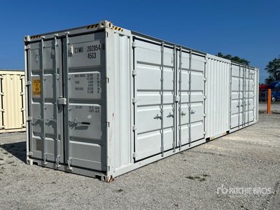 2026 40 ft High Cube Multi-Door Storage Container