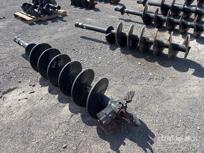 Quantity of (2) 18 in Digger Derrick 106 in OAL Auger Bit