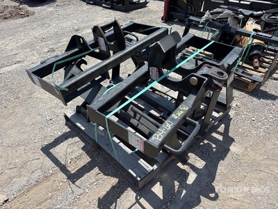 Quantity of (5) Skid Steer Attachment Mounting Plate (Unused)