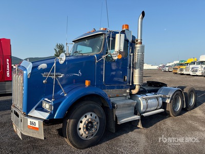 2004 Kenworth T800 6x4 T/A Day Cab Truck Tractor