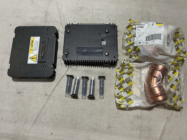 (1) Box of Screws, (6) Expander Modules, (58) Elbows & Assorted Items