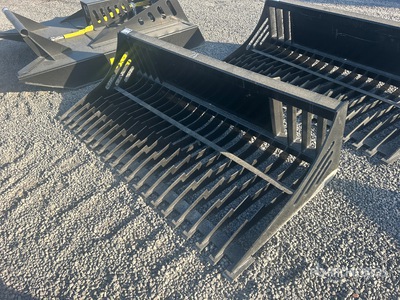 All-Star 78 in Skeleton Skid Steer Bucket (Unused)