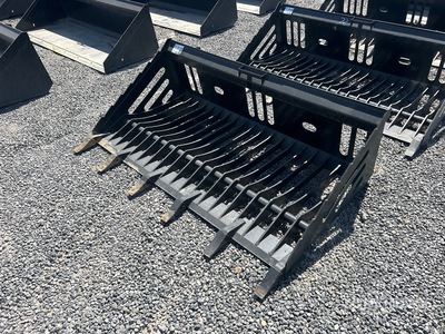 All-Star 68 in Rock Skid Steer Bucket (Unused)