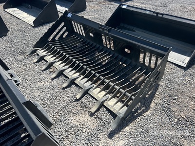 All-Star 80 in Rock Skid Steer Bucket (Unused)