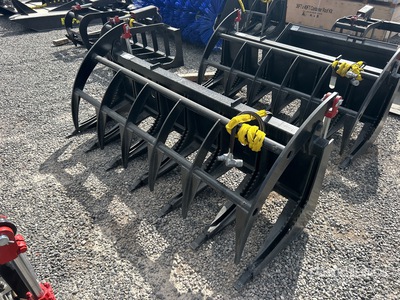 All-Star 78 in Skid Steer Root Rake (Unused)