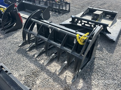 Mid-State 68 in Skid Steer Root Rake (Unused)