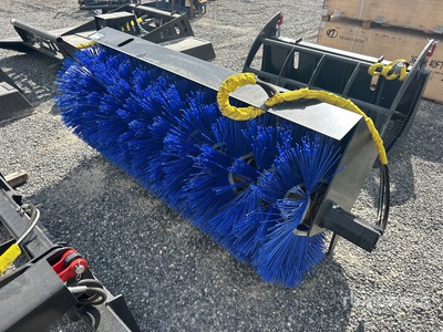 All-Star 72 in Angle Skid Steer Broom (Unused)