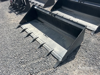 Mid-State 74 in Skid Steer Bucket (Unused)