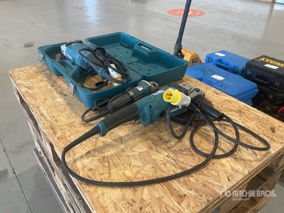 Quantity of (3) Makita Angle Grinder