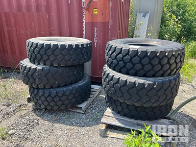 Quantity of (6) Michelin X 395/85R20 395/85 R20 XZL Tyres