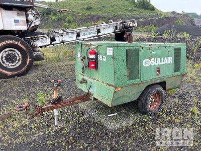 Sullair 185DPQ-JDD 185 cfm Mobile Luchtcompressor