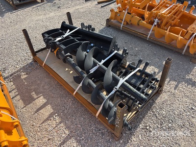 Quantity of (9) Mini Excavator Attachments (Unused)