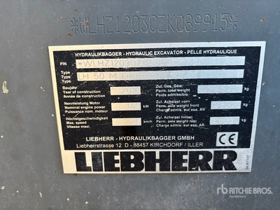 2016 Liebherr LH50M Wheel Material Handler