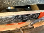 Engine with Emission Label