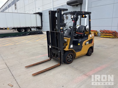 2021 Cat 2C5000 4750 lb Pneumatic Tire Cushion Tire Heftruck