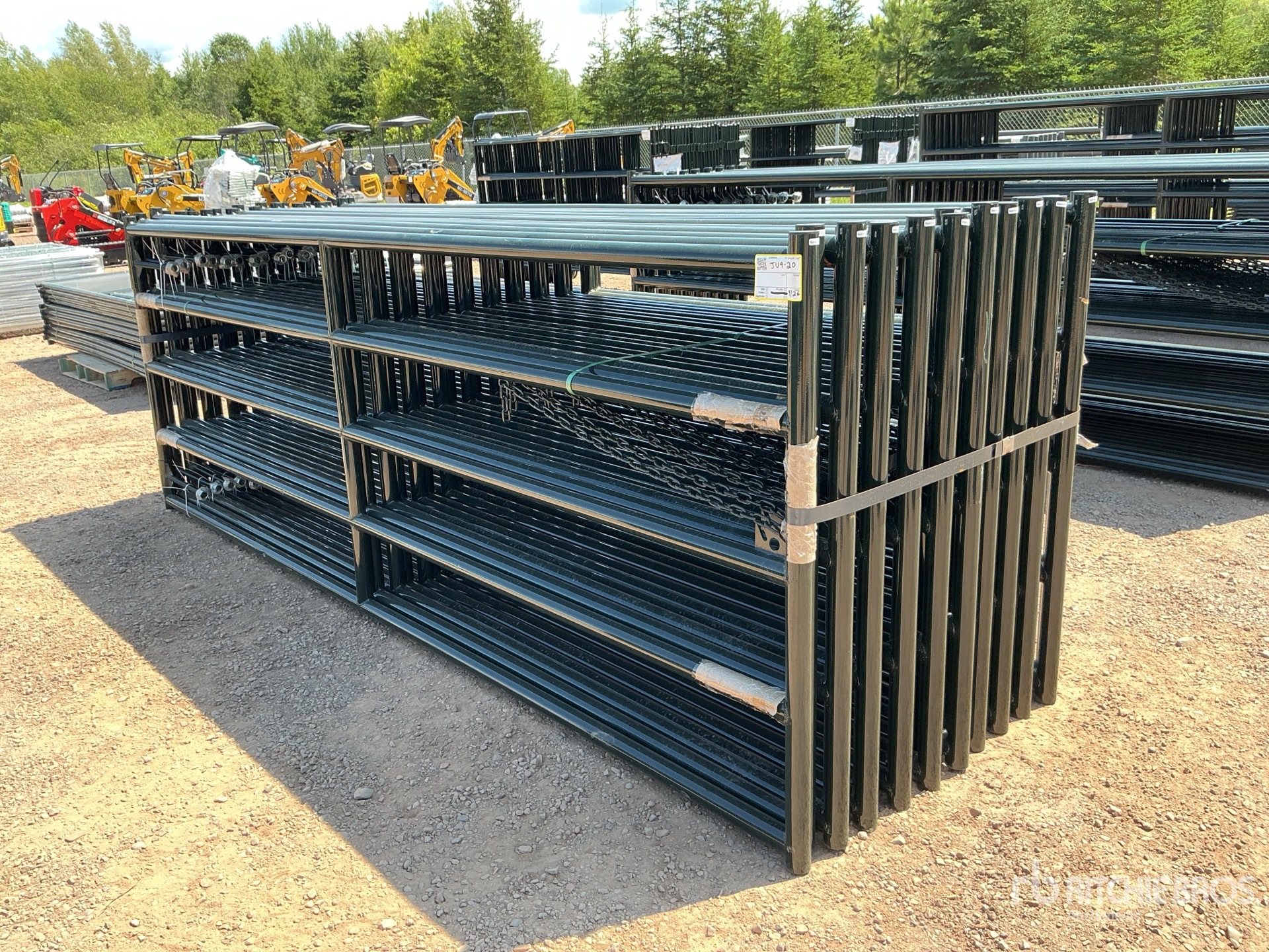 Quantity of (20) 2026 BYT RG5012 12 ft x 4 ft Wrought Iron Heavy Duty Ranch Livestock Gate (Unused)