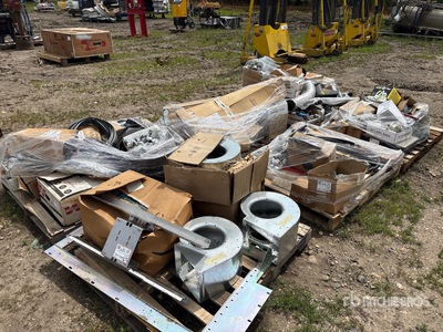 Quantity of (6) Pallets of Miscellaneous Parts Parti varie