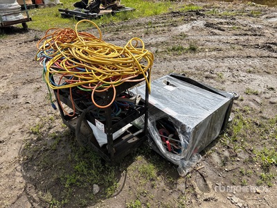 Quantity of (2) Pallets of Tool Carts, Various Tools, Cords Divers
