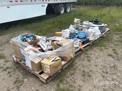 Quantity of (4) Pallets of Miscellaneous Parts Parti varie