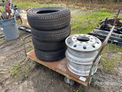 Quantity of Rims and Tires Divers