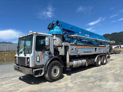 2006 Schwing 2525H-5/S41SX 41 m on 2007 Mack MR688S 6x4 Concrete Pump Truck