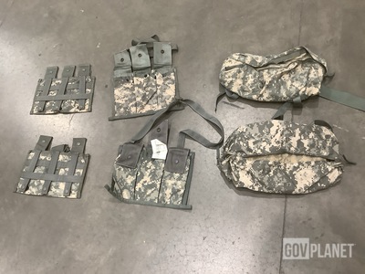 (112) Waist Packs, (127) Bandoleer Ammunition Pouches & Assorted Items