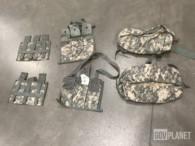 (112) Waist Packs, (127) Bandoleer Ammunition Pouches & Assorted Items
