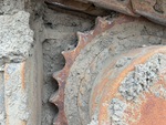 Undercarriage with Left Sprocket
