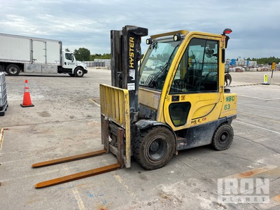 2016 Hyster H60FT 5700 lb Pneumatic Tire Forklift
