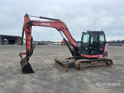 2013 Kubota KX080-4 Excavadora de Cadenas