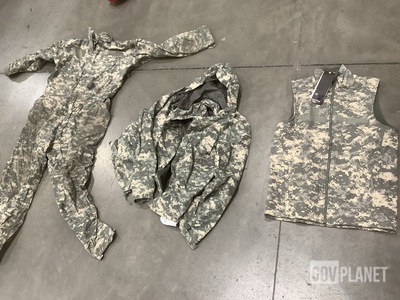 (4) Flame Resistant Vests, (47) Jackets & (90) Pairs of Mechanic's Coveralls