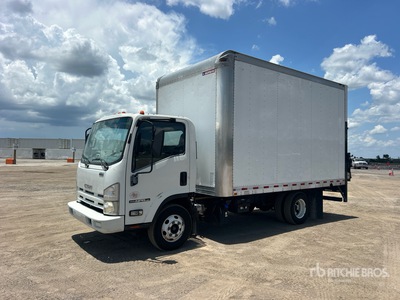 2012 Isuzu NPR HD 4x2 Van Truck