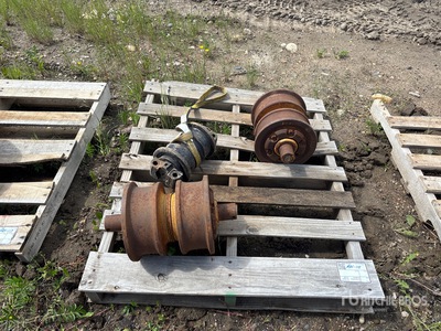 Quantity of (3) Cat Track Rollers