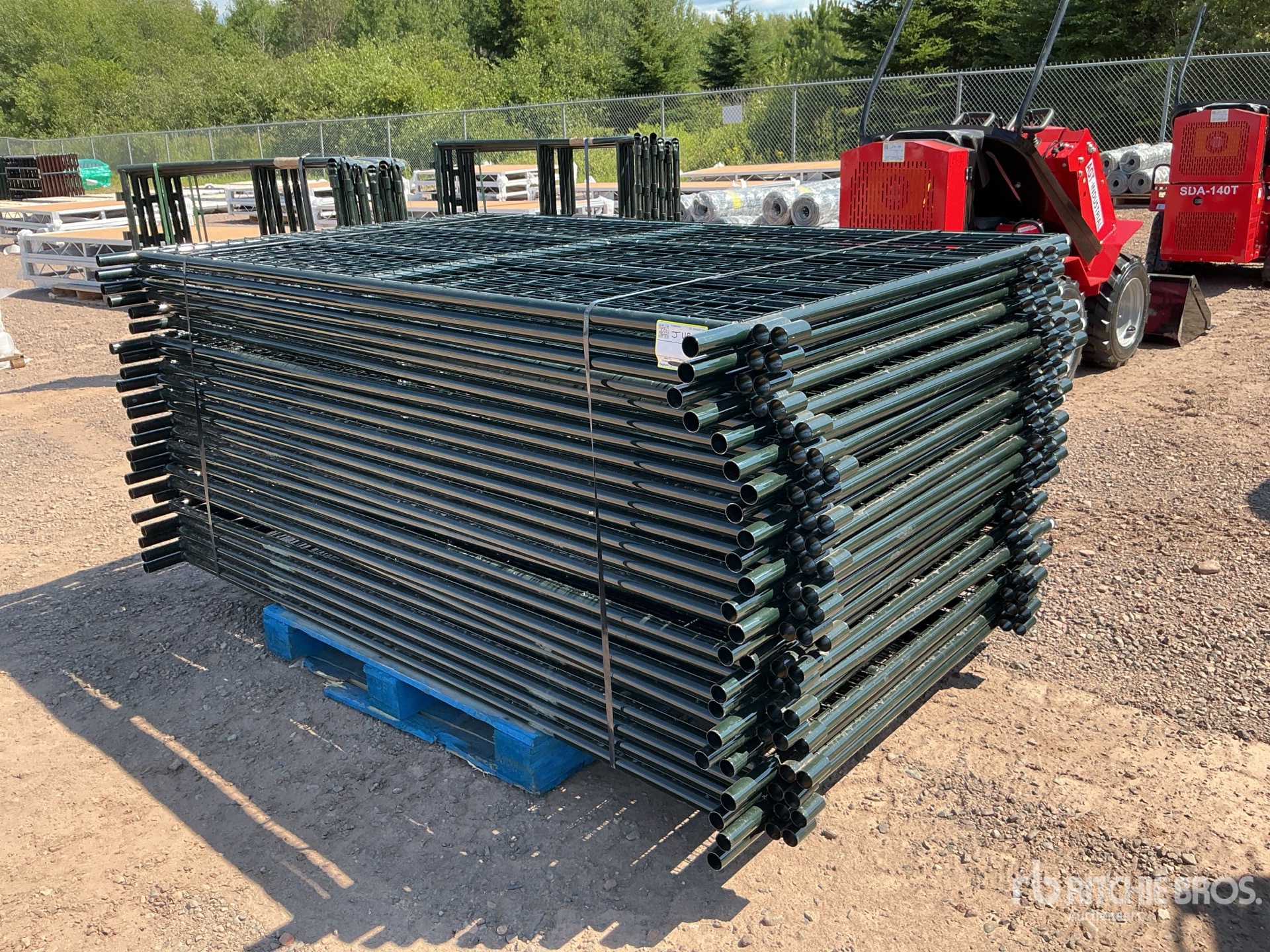 Quantity of (24) 2025 BYT MSPP07 7 ft Mesh Sheep Livestock Panel (Unused)