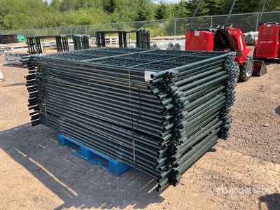 Quantity of (24) 2025 BYT MSPP07 7 ft Mesh Sheep Panel dla bydła (Unused)