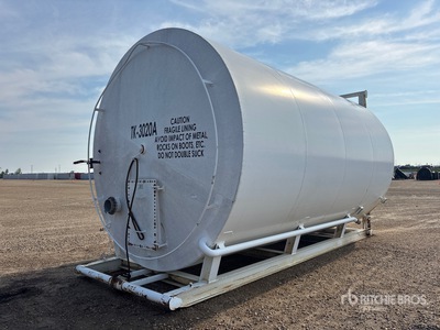 2012 Furix Energy 12 ft x 20 ft Acid Lined 400 BBL Stalen opslagtank