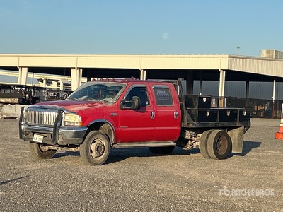 1999 Ford F-550 XL 4x2 Crew Cab Autocarro cassone fisso